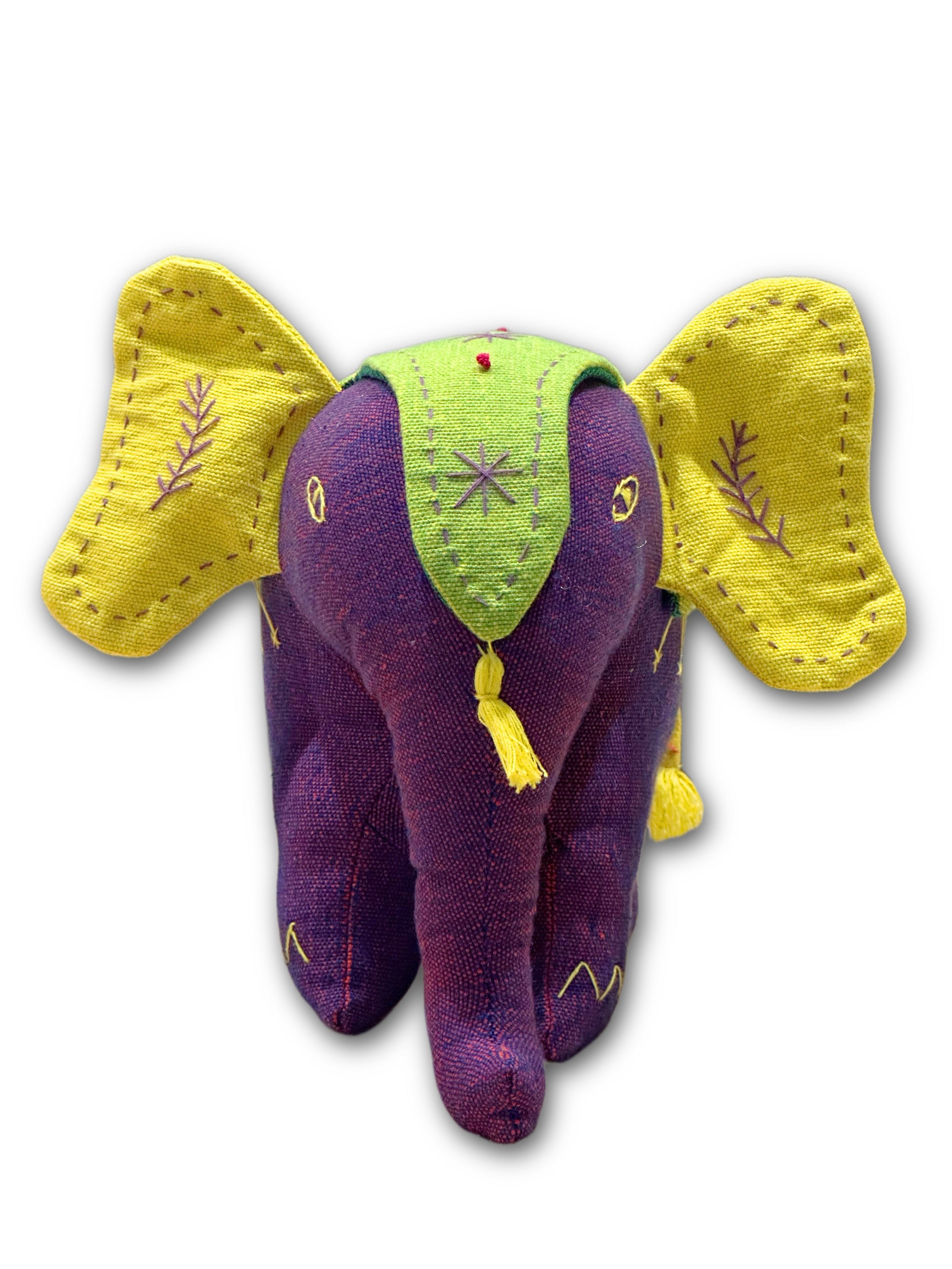 Handloom Stuffed Elephant