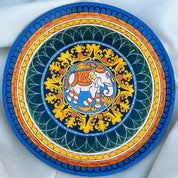 Decorative Plate with Peacocks