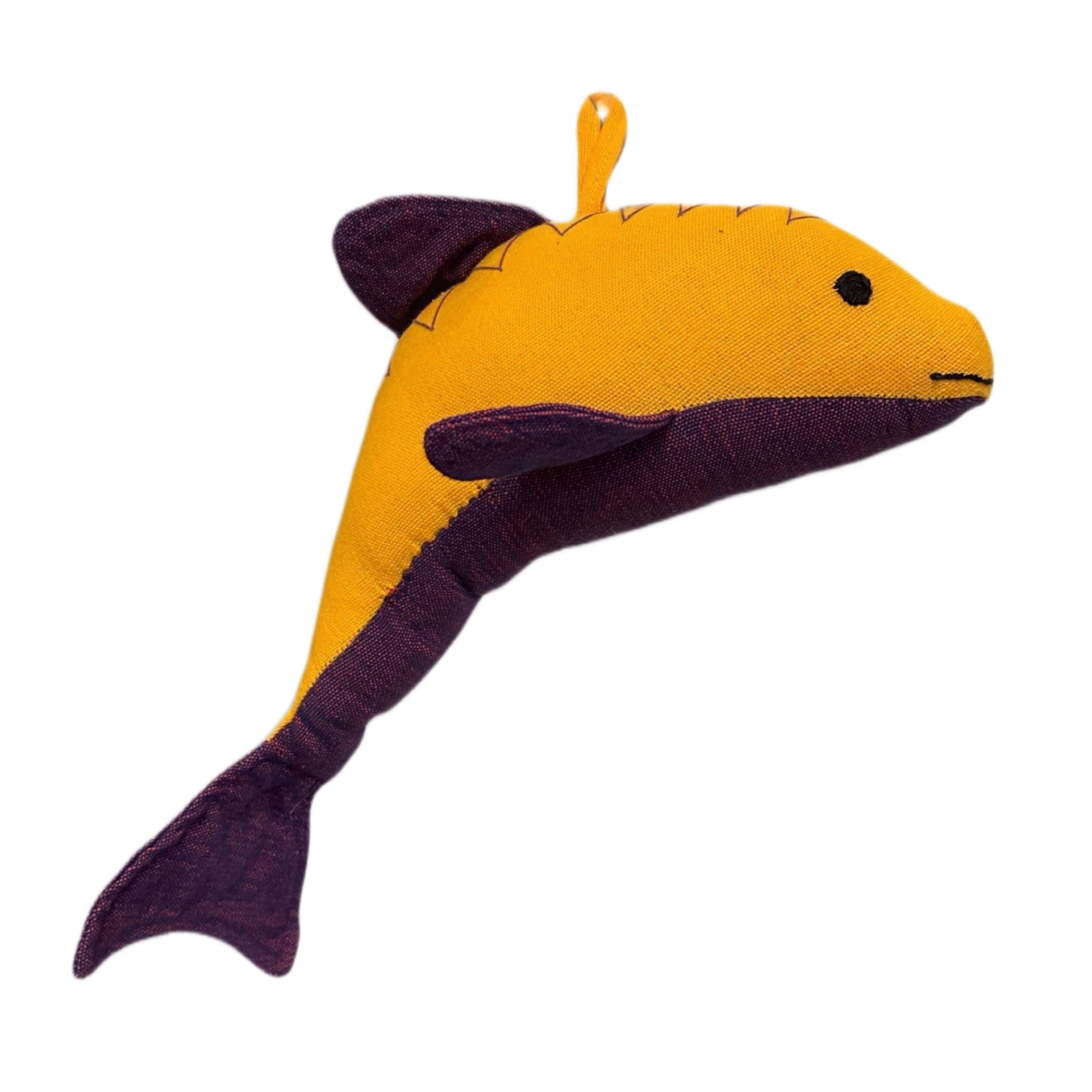 Handloom Stuffed Dolphin