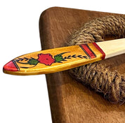 Coconut Spoon with Flower Handle