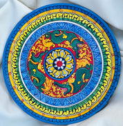 Decorative Plate with Dragons